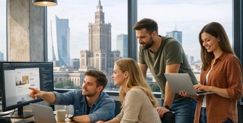 Nowoczesne strony dla warszawskich firm — jak zbudować witrynę, która sprzedaje